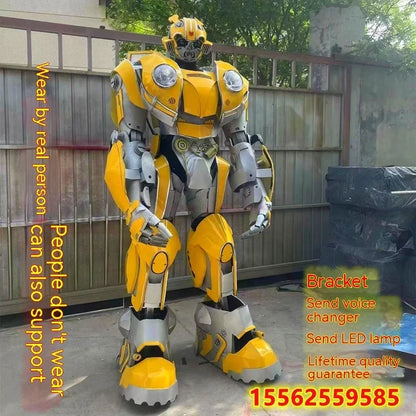 Transformer Robot Human Size Easy Wearing Movie Cosplay  Adult Robot Costume Wearable Robot Cosplay Prop Birthday Toy